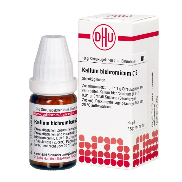 DHU Kalium bichromicum C12 Streukügelchen, 10 g Globuli