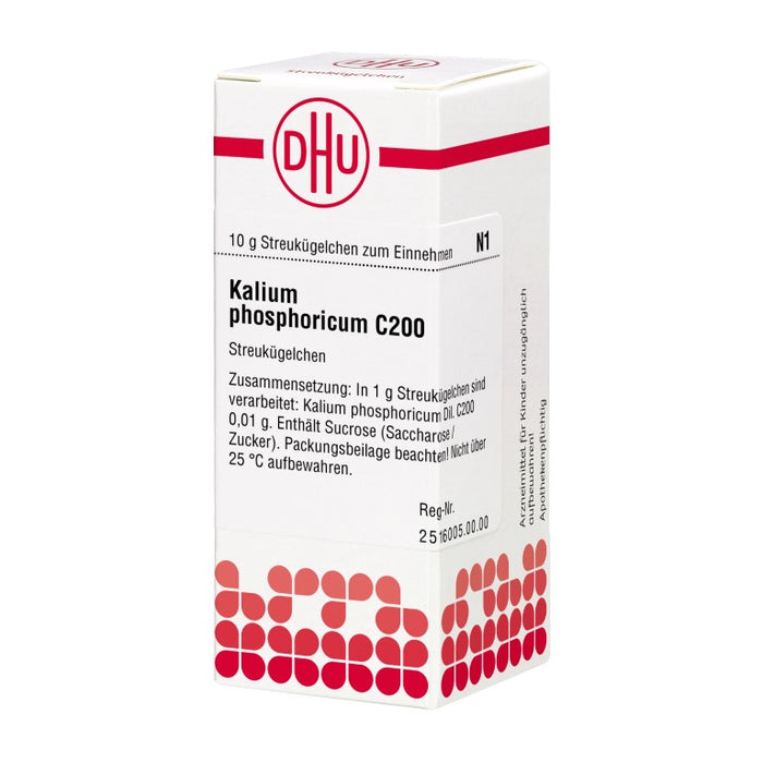 DHU Kalium phosphoricum C200 Streukügelchen, 10 g Globuli