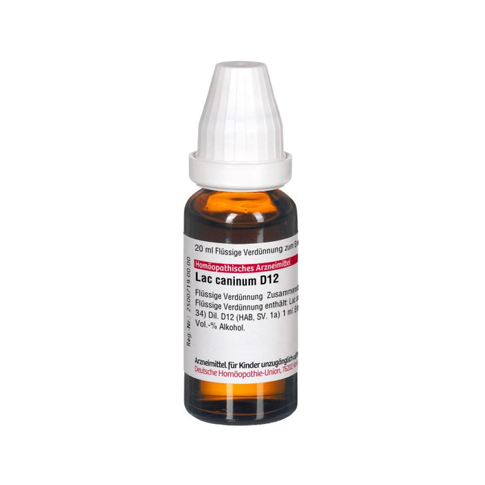 Lac caninum D12 DHU Dilution, 20 ml Lösung