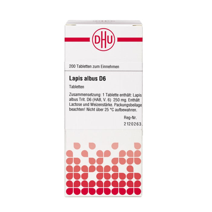 DHU Lapis albus D 6 Tabletten, 200 St. Tabletten