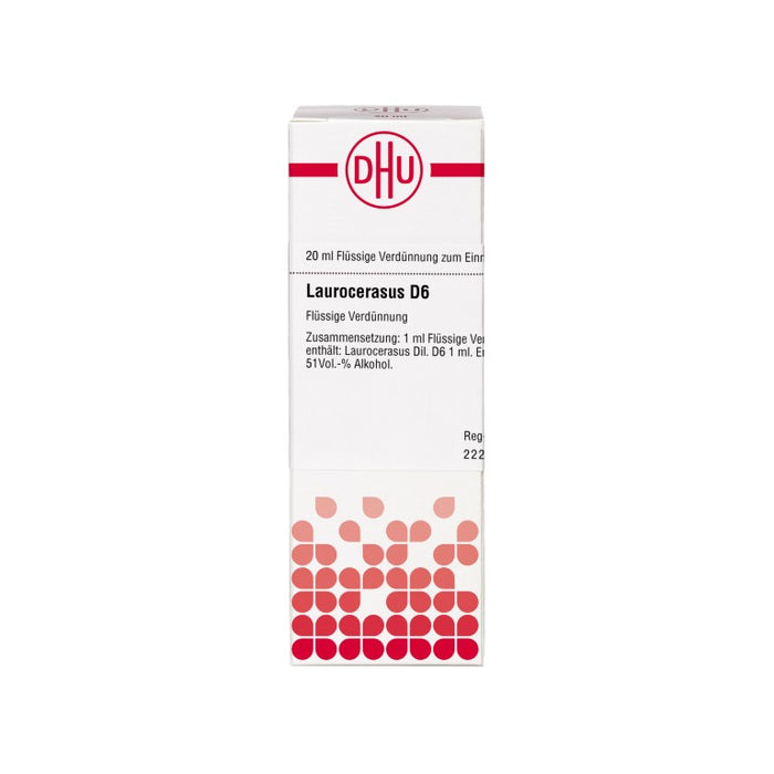 Laurocerasus D6 DHU Dilution, 20 ml Lösung