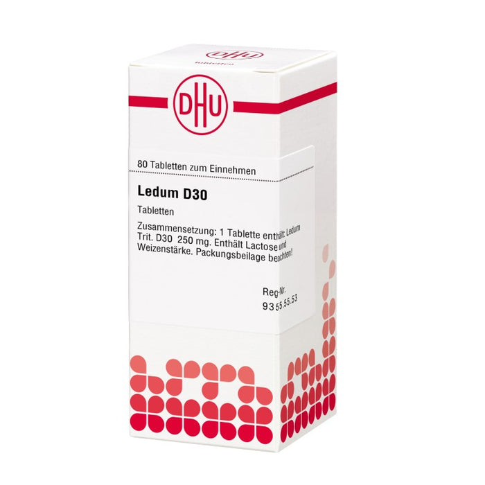 DHU Ledum D30 Tabletten, 80 pcs. Tablets