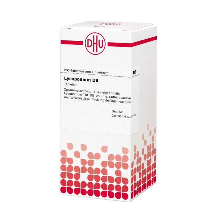 DHU Lycopodium D8 Tabletten, 200 St. Tabletten