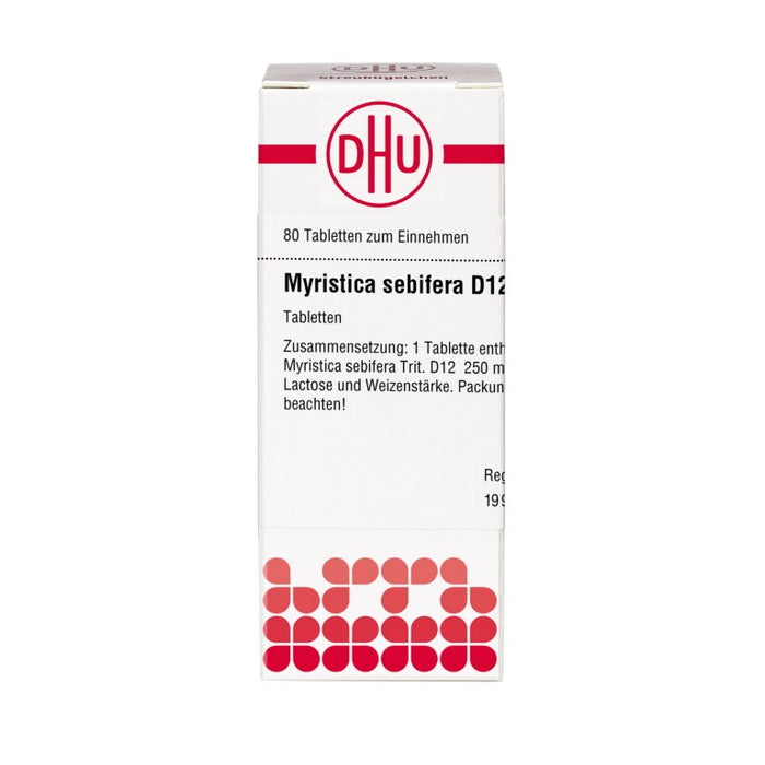 DHU Myristica Sebifera D 12 Tabletten, 80 pcs. Tablets