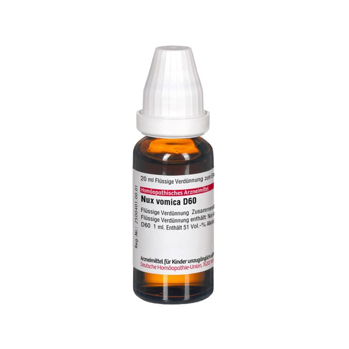 DHU Nux vomica D60 Dilution, 20 ml Lösung