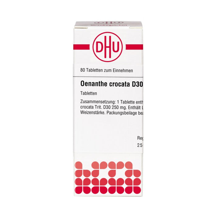 DHU Oenanthe crocata D30 Tabletten, 80 pc Tablettes