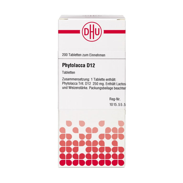 DHU Phytolacca D12 Tabletten, 200 St. Tabletten