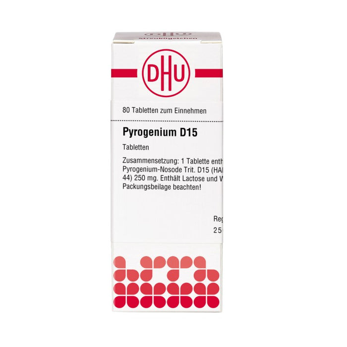 Pyrogenium D15 DHU Tabletten, 80 St. Tabletten