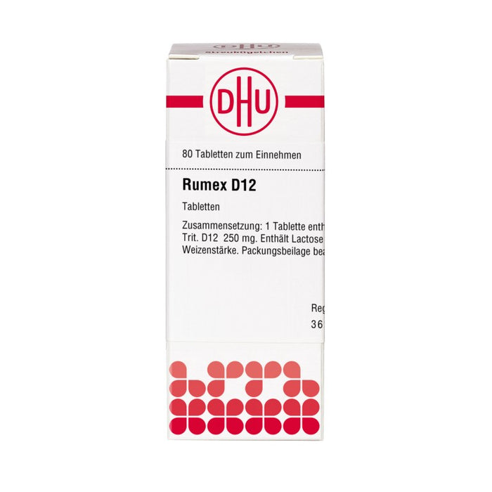 DHU Rumex D12 Tabletten, 80 pcs. Tablets