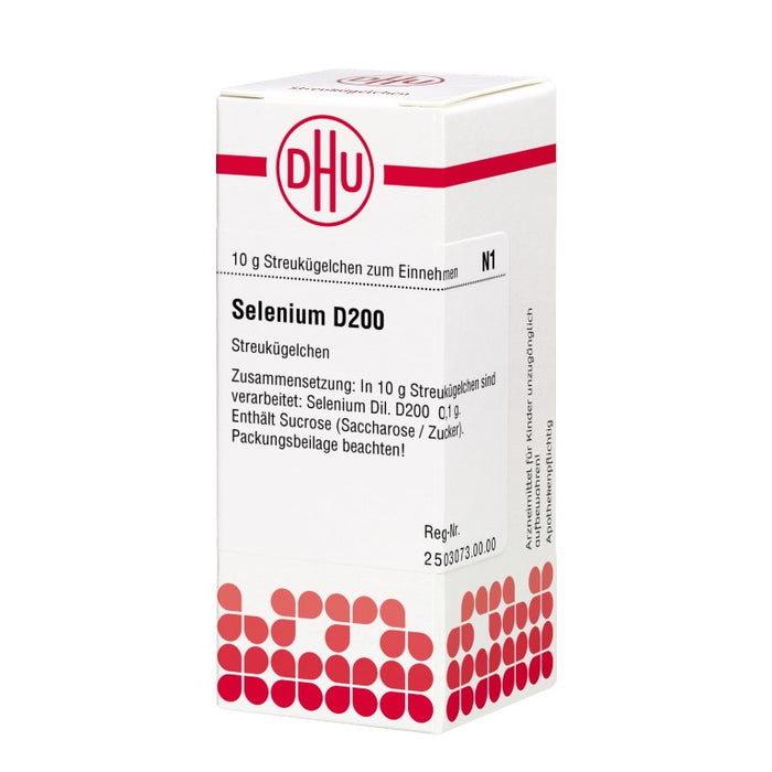 DHU Selenium D200 Streukügelchen, 10 g Globuli