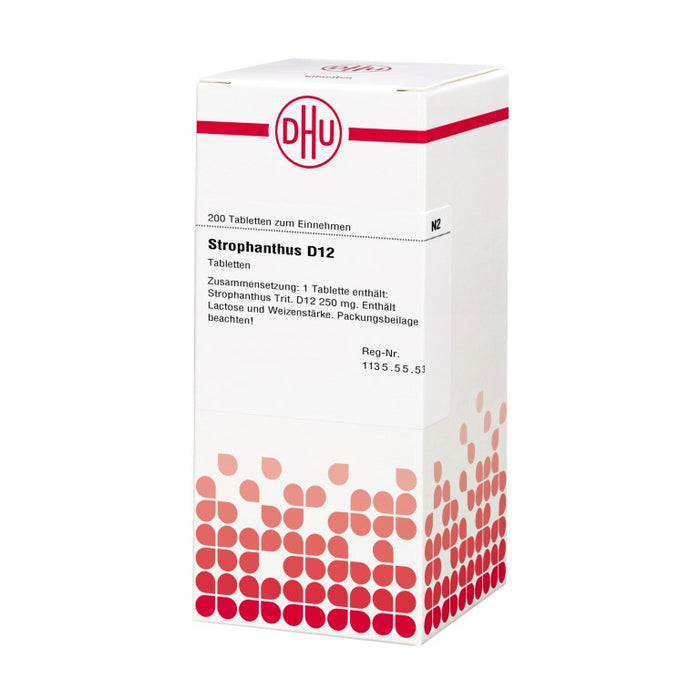 DHU Strophanthus D 12 Tabletten, 200 St. Tabletten