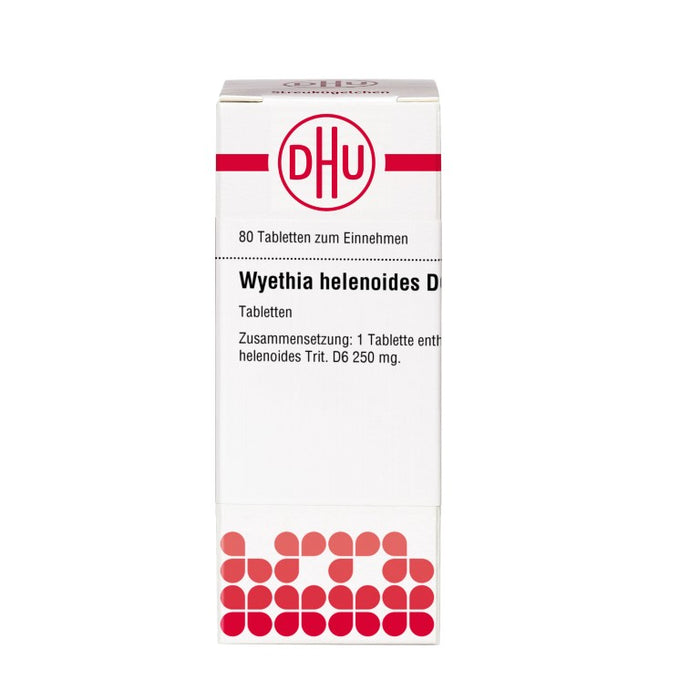 DHU Wyethia helenioides D6 Tabletten, 80 pc Tablettes