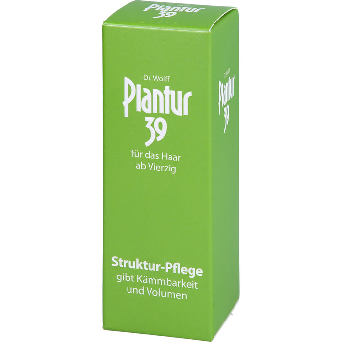 Plantur 39 Struktur-Pflege gibt Kämmbarkeit und Struktur, 30 ml Solution