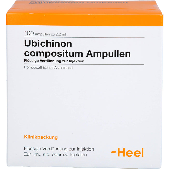 Heel Ubichinon compositum flüssige Verdünnung, 100 pcs. Ampoules