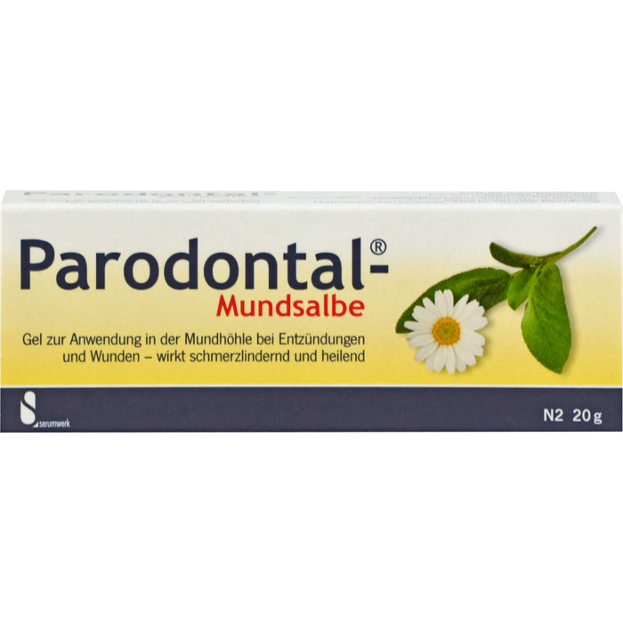 Parodontal Mundsalbe, 20 g Gel