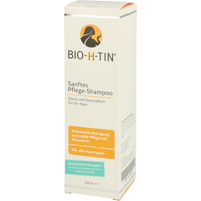 BIO-H-TIN Sanftes Pflege-Shampoo, 200 ml Shampoo