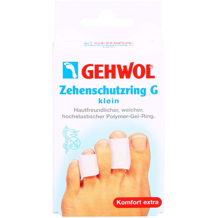 GEHWOL Polymer-Gel Zehenschutzring G klein, 2 pcs. Patch