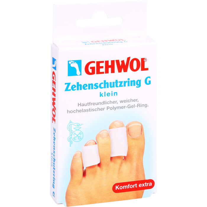 GEHWOL Polymer-Gel Zehenschutzring G klein, 2 pc Pansement