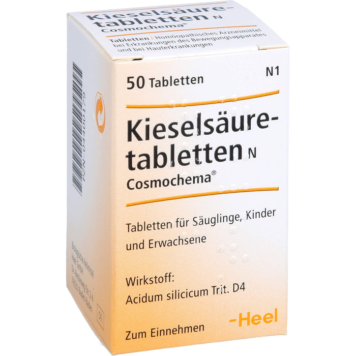 Kieselsäuretabletten N Cosmochema Tabletten, 50 St. Tabletten