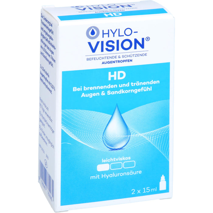 Hylo-Vision HD Augentropfen, 30 ml Solution