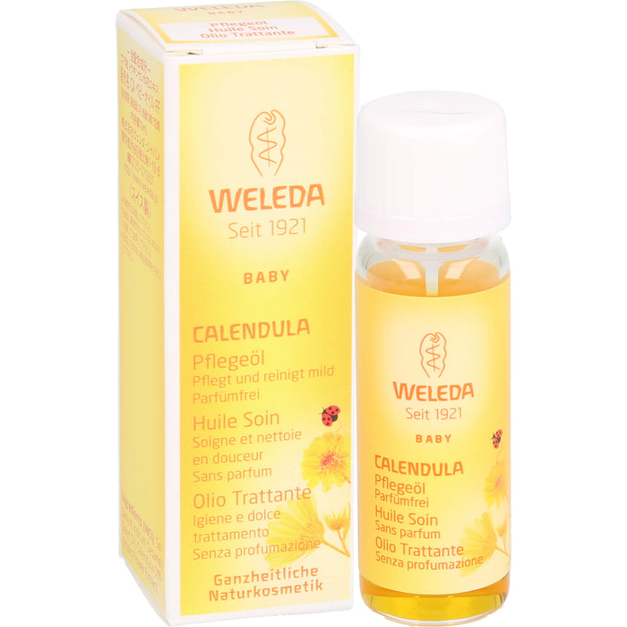 WELEDA Calendula Pflegeöl parfümfrei, 10 ml Huile