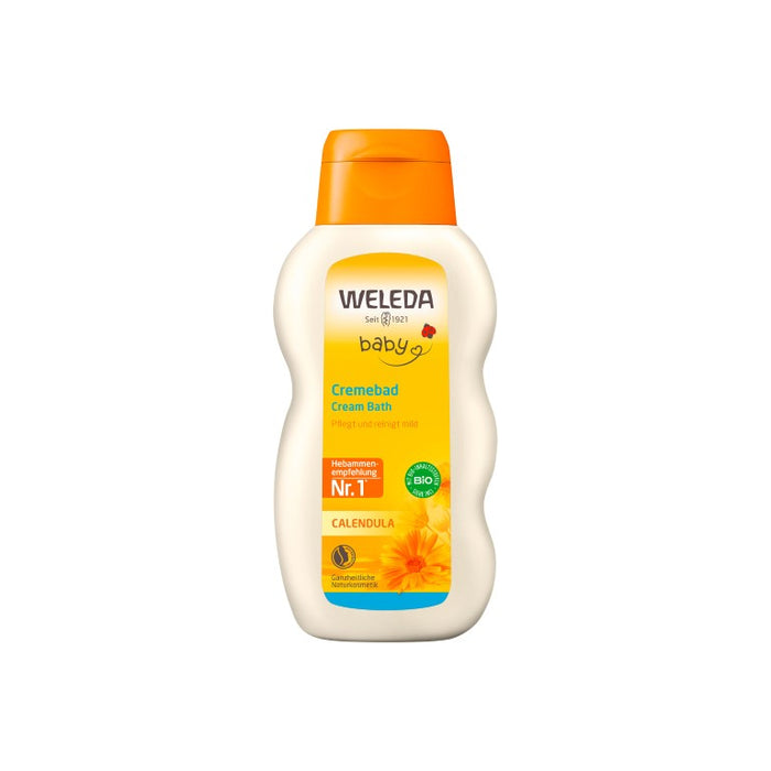 WELEDA baby Calendula Cremebad, 200 ml Bath additive