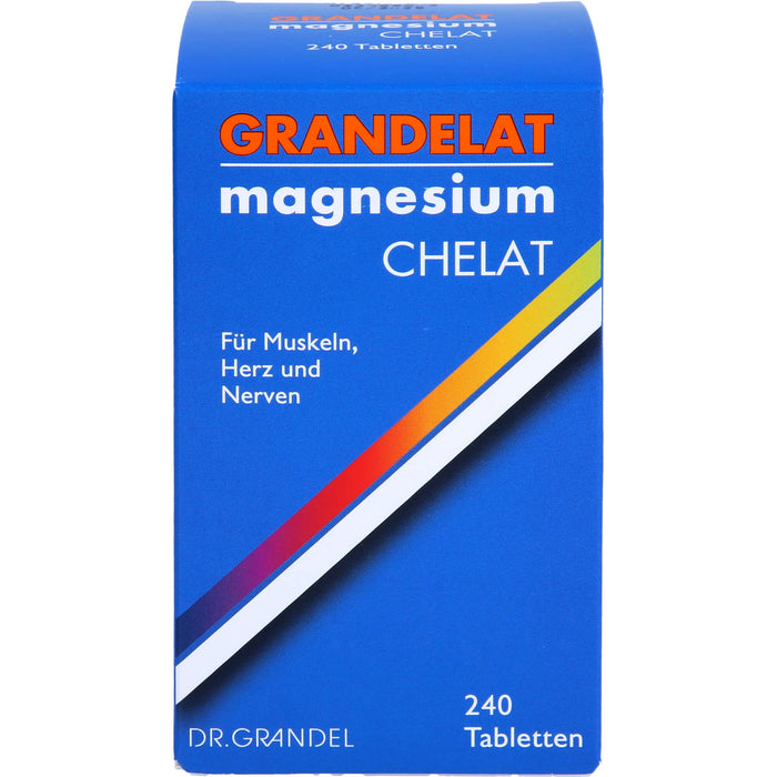 Dr. Grandel Grandelat Magnesium Chelat Tabletten, 240 pc Tablettes