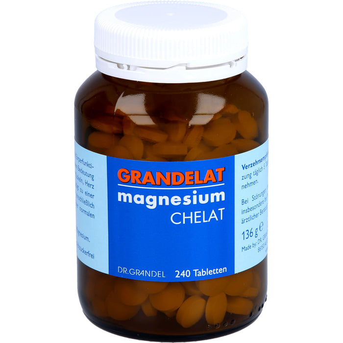 Dr. Grandel Grandelat Magnesium Chelat Tabletten, 240 St. Tabletten