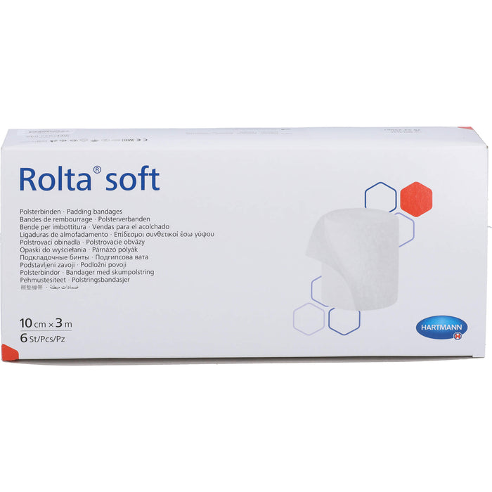 HARTMANN Rolta soft Synthetik-Wattebinden 3 m x 10 cm, 5 pc Paquet