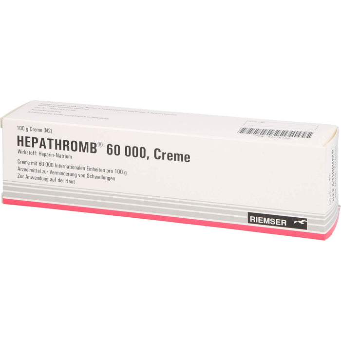 Hepathromb 60 000, Creme, 100 g Creme