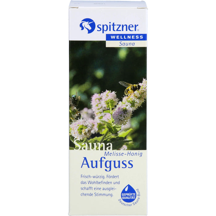 Spitzner Saunaaufguss Melisse-Honig Wellness, 190 ml KON