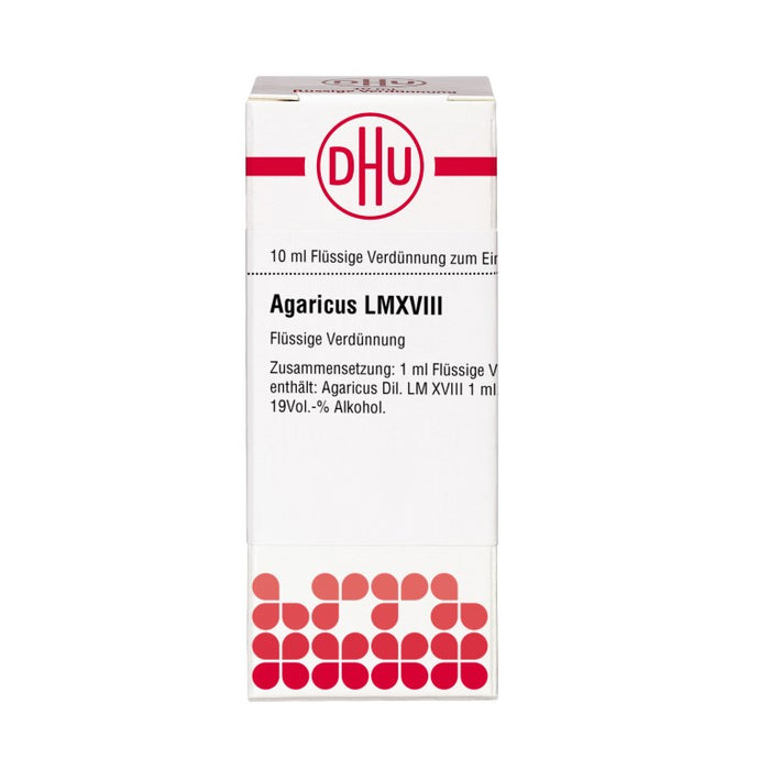 Agaricus LM XVIII DHU Dilution, 10 ml Lösung