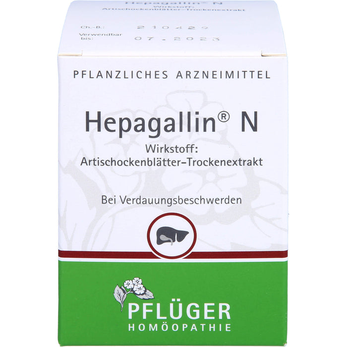 Hepagallin N, 100 St DRA