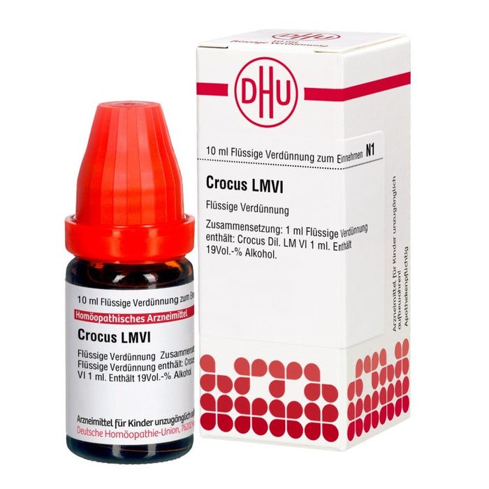 Crocus LM VI DHU Dilution, 10 ml Lösung