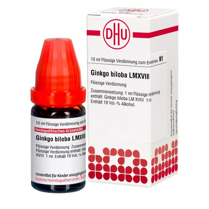 Ginkgo biloba LM XVIII DHU Dilution, 10 ml Lösung