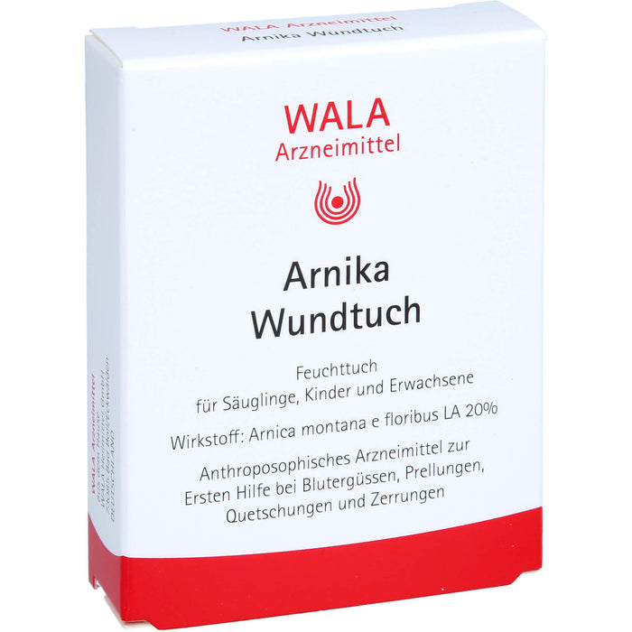 WALA Arnika Wundtuch, 5 pcs. Cloths