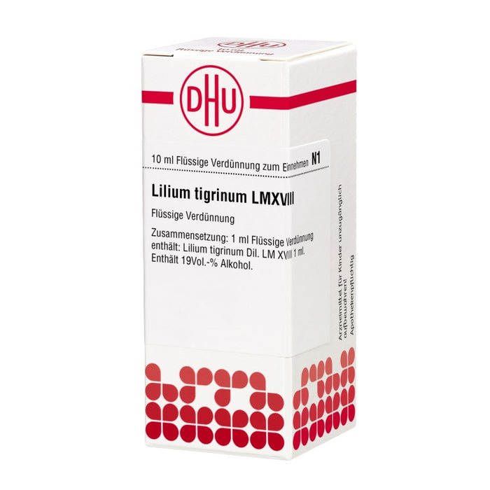 Lilium tigrinum LM XVIII DHU Dilution, 10 ml Lösung