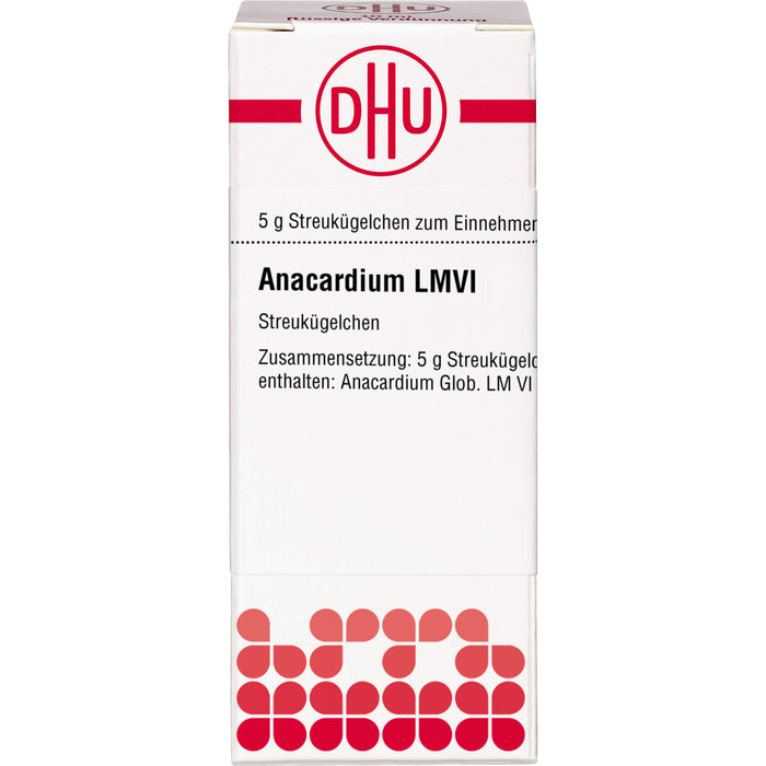 DHU Anacardium LM VI Streukügelchen, 5 g Globules