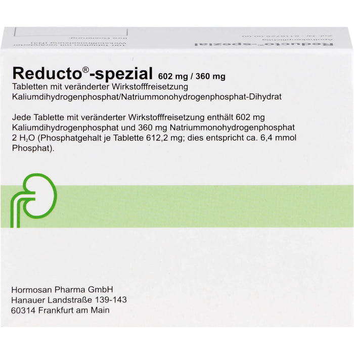 Reducto spezial 602 mg/360 mg Tabletten mit veränderter Wirkstofffreisetzung, 100 St. Tabletten