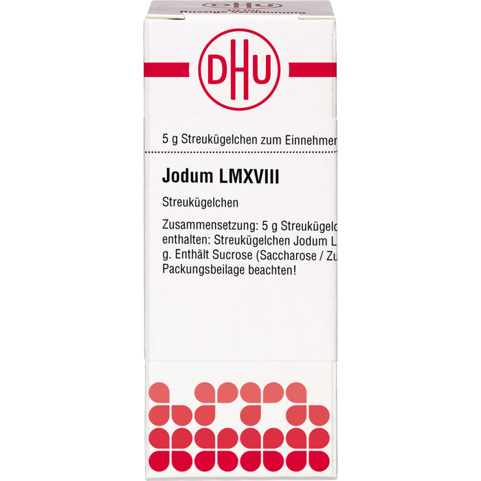 DHU Jodum LM XVIII Streukügelchen, 5 g Globules