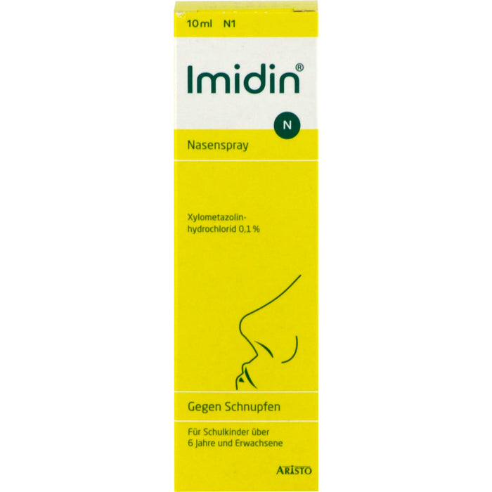 Imidin N Nasenspray, 10 ml Solution