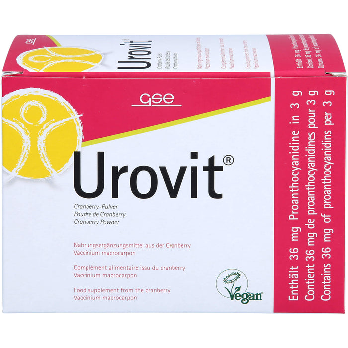 Urovit Cranberry-Pulver, 30 pcs. Sachets