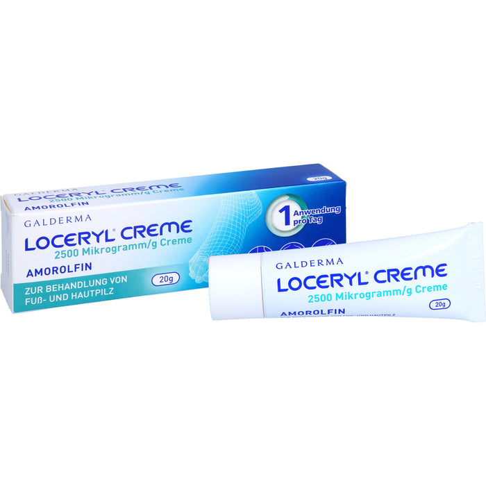 Loceryl Creme bei Fuß- und Hautpilz, 20 g Cream