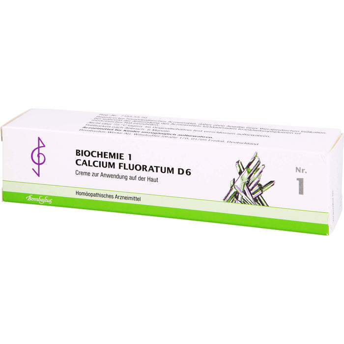 Biochemie 1 Calcium fluoratum Bombastus D6 Creme, 100 ml Cream