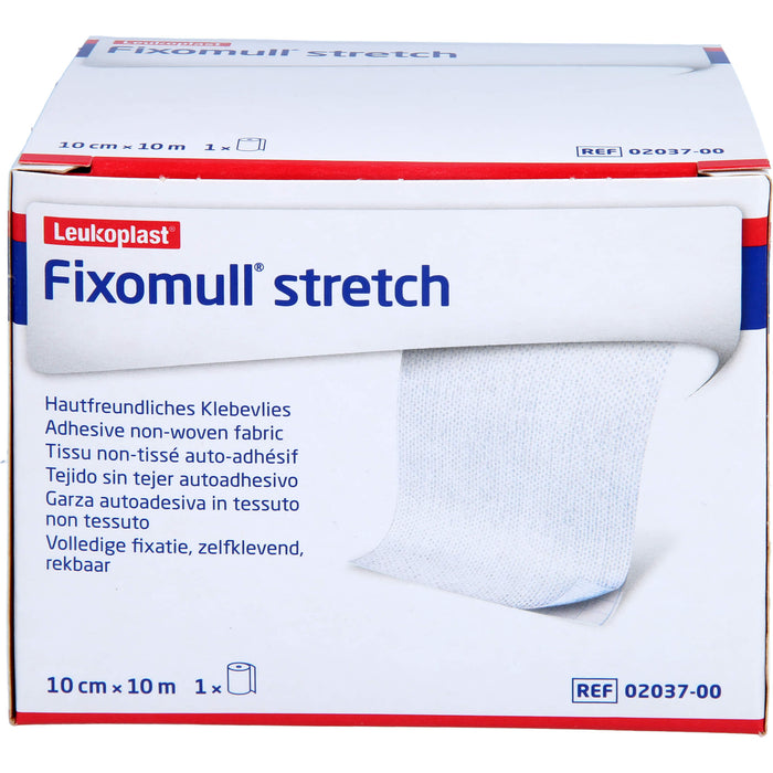 Fixomull Stretch 10 m x 10 cm Klebevlies zur Verbandfixierung, 1 St. Verbandzellstoff