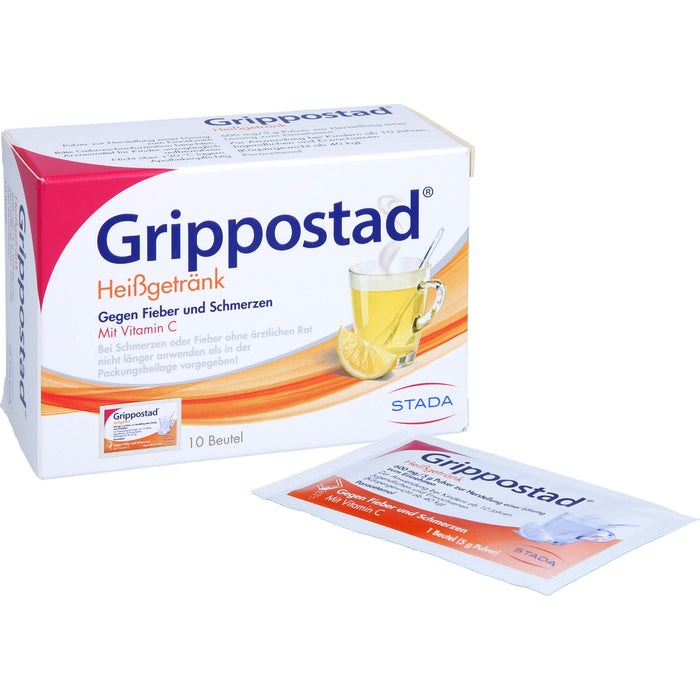 Grippostad Heißgetränk Pulver, 10 pcs. Sachets