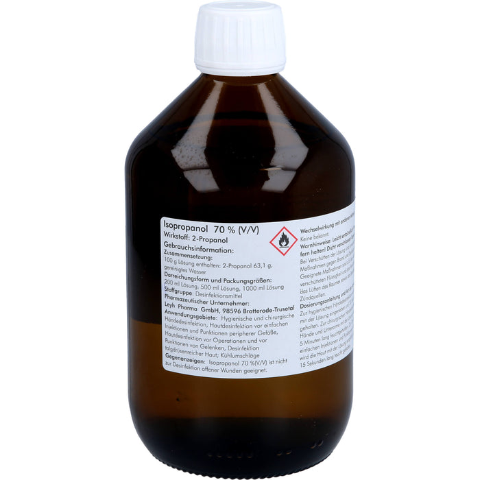 Leyh Isopropanol 70 % Lösung, 500 ml Solution