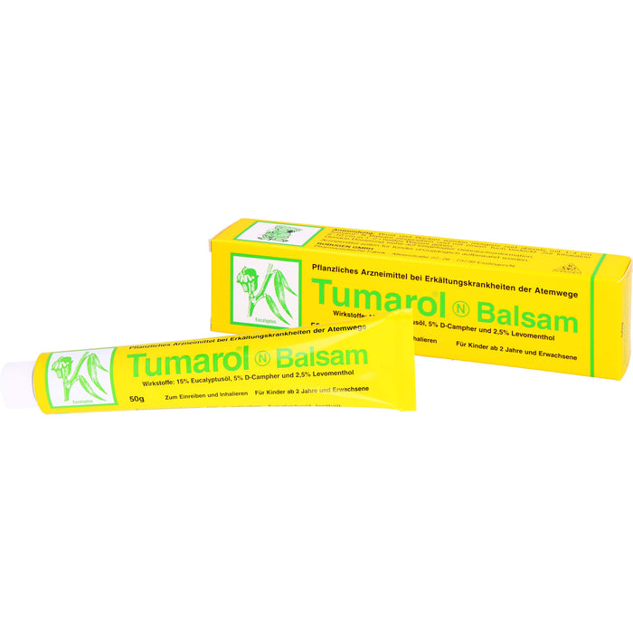 Tumarol N Balsam bei Erkältungskrankheiten der Atemwege, 50 g Crème