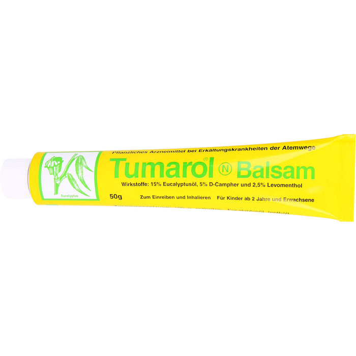 Tumarol N Balsam bei Erkältungskrankheiten der Atemwege, 50 g Creme