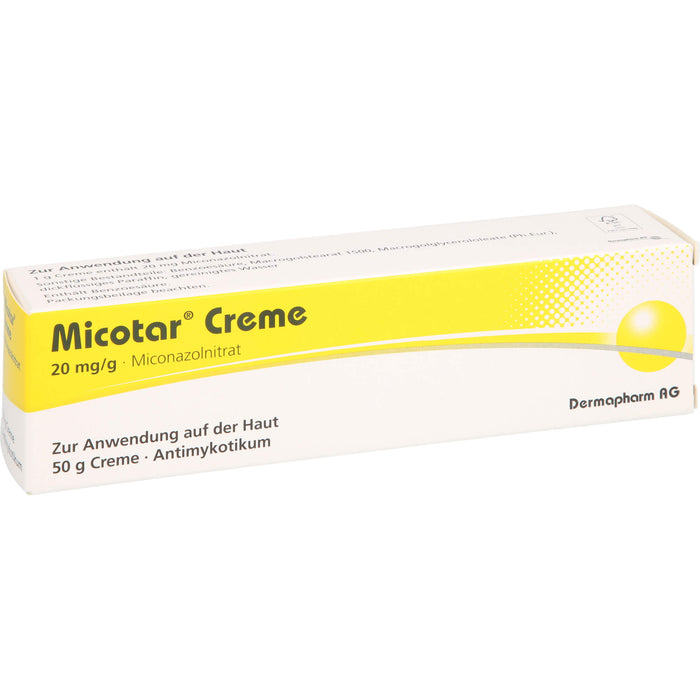 Micotar Creme Antimykotikum, 50 g Crème